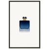 Blue Metal Framed Poster - Chaos Fragrances