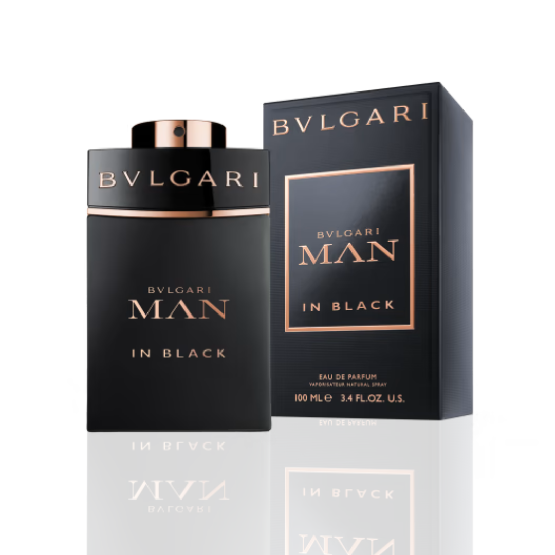 Bvlgari Man in Black Eau de Parfum fragrance bottle