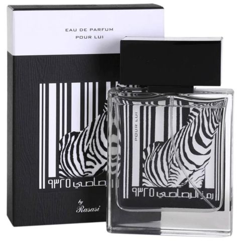 Rasasi Rumz Al Rasasi 9325 Pour Lui EDP fragrance bottle
