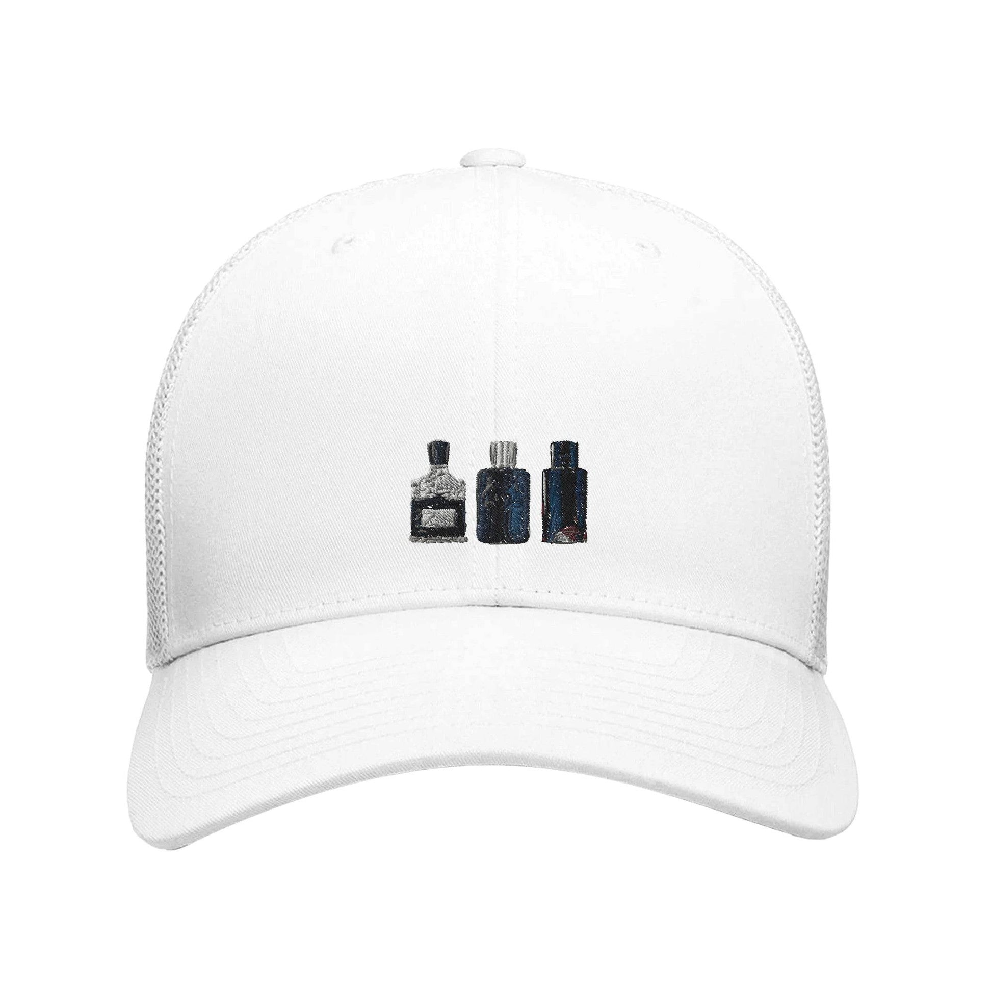 The Trio Embroidered Trucker Cap - Chaos Fragrances