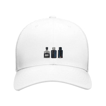 The Trio Embroidered Trucker Cap - Chaos Fragrances