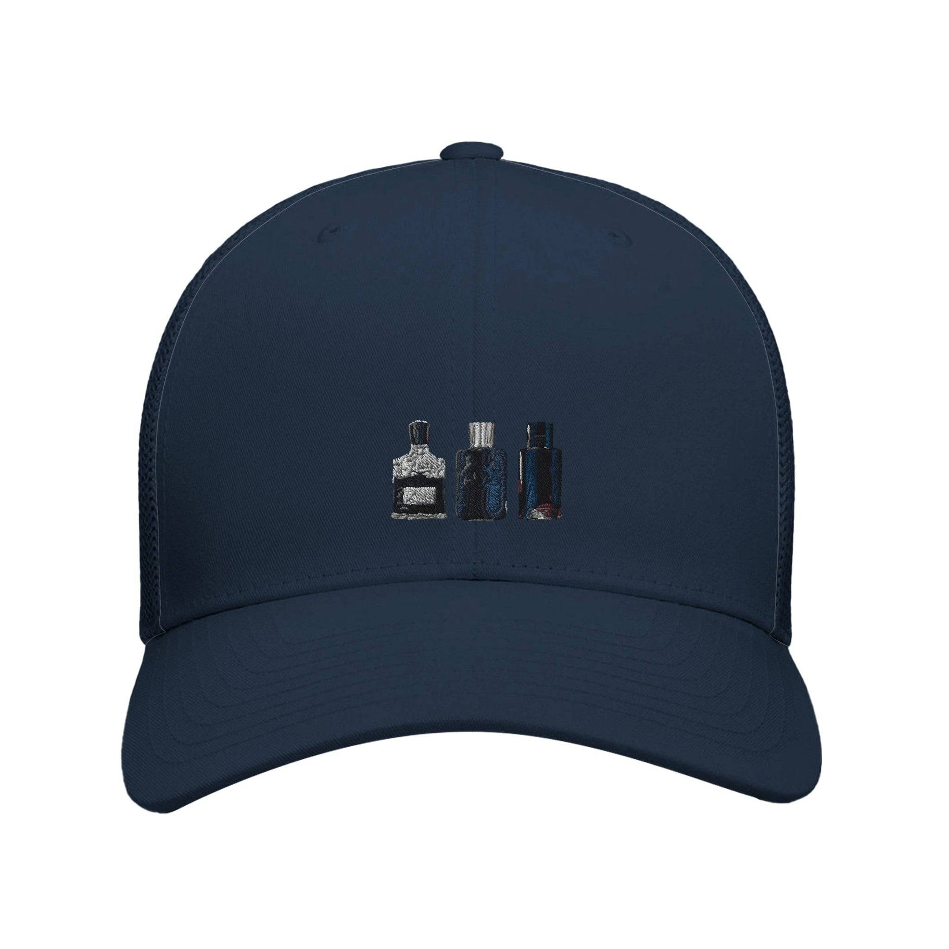 The Trio Embroidered Trucker Cap - Chaos Fragrances